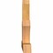 Ekena Millwork Richland Rough Sawn Timber Gable Bracket, Western Red Cedar, 48"W x 28"H x 4"D x 4"F, 14/12 Pitch GBW048X28X0404RIC00RWR - alternate 5